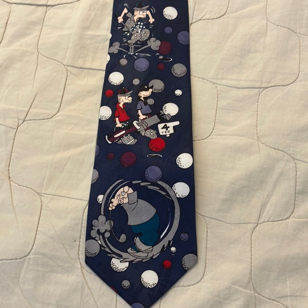 Beetle Bailey Golf Tie